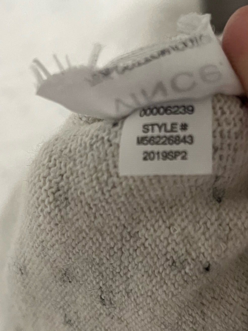 Vince Cream Speckled Crewneck Sweater - Picture 6 of 6